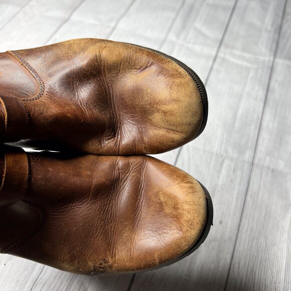 Teva De La Vina Low Brown Waterproof Leather Foxy Ankle Booties Size 9 - Picture 10 of 12